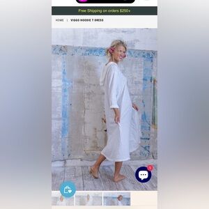 NWT hooded Viggo dress